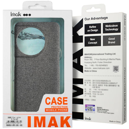 For Huawei Pura 70 Pro / 70 Pro+ imak Ruiyi Series Cloth Texture PU + PC Phone Case(Black) - Huawei Cases by imak | Online Shopping South Africa | PMC Jewellery | Buy Now Pay Later Mobicred