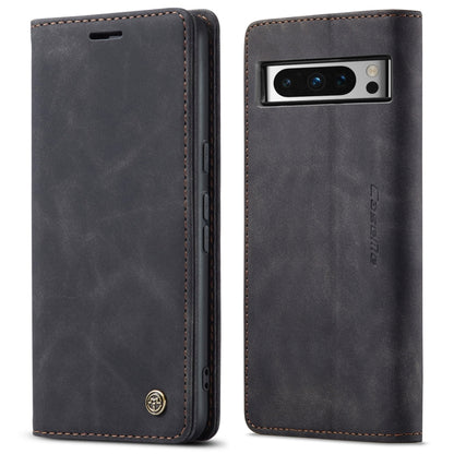 For Google Pixel 8 Pro CaseMe 013 Multifunctional Horizontal Flip Leather Phone Case(Black) - Google Cases by CaseMe | Online Shopping South Africa | PMC Jewellery | Buy Now Pay Later Mobicred