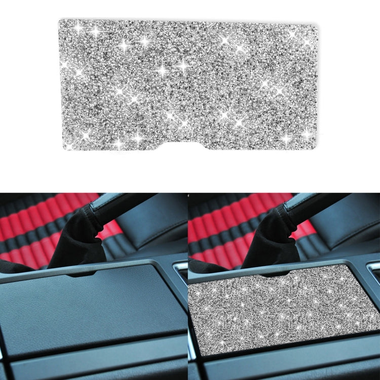 For Ford Mustang 2009-2013 Car Water Cup Storage Box Panel Diamond Decoration Sticker, Left Hand Drive - Car Interior Mouldings by PMC TechLife | Online Shopping South Africa | PMC TechLife | Buy Now Pay Later Mobicred