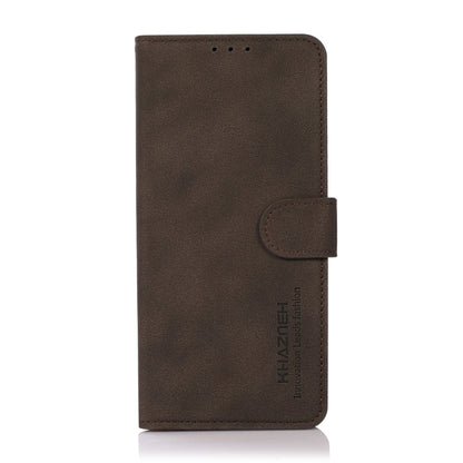 For Google Pixel 9 Pro KHAZNEH Matte Texture Leather Phone Case(Brown) - Google Cases by PMC Jewellery | Online Shopping South Africa | PMC Jewellery | Buy Now Pay Later Mobicred