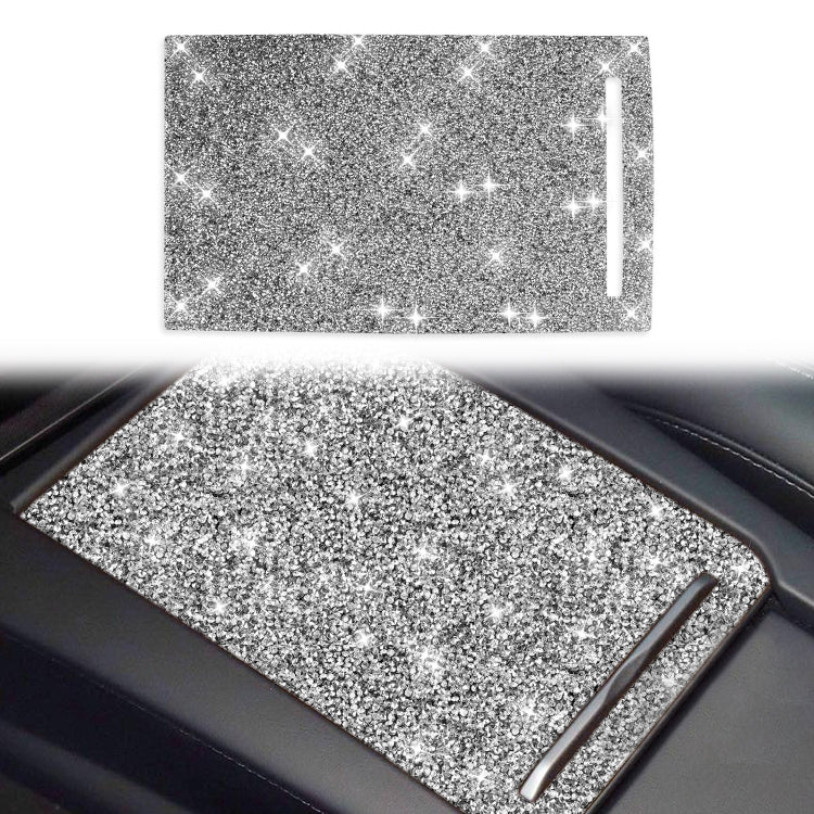 For Tesla Model X Car Storage Box Panel Diamond Sticker,Left and Right Drive Universal - Car Interior Mouldings by PMC Jewellery | Online Shopping South Africa | PMC Jewellery | Buy Now Pay Later Mobicred