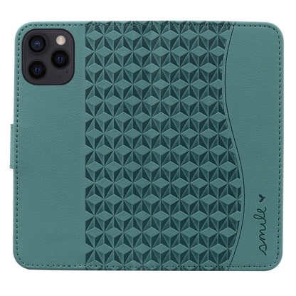 For iPhone 16 Pro Max Business Diamond Buckle Leather Phone Case with Lanyard(Green) - iPhone 16 Pro Max Cases by PMC Jewellery | Online Shopping South Africa | PMC Jewellery | Buy Now Pay Later Mobicred