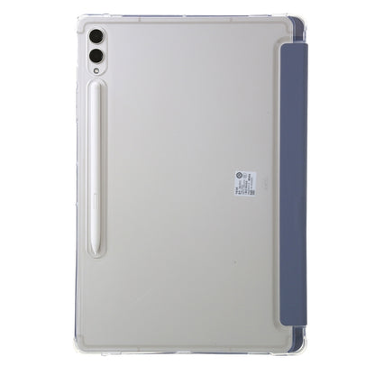 For Samsung Galaxy Tab S9 FE Clear Acrylic Deformation Leather Tablet Case(Lavender) - Galaxy Tab S9 FE by PMC Jewellery | Online Shopping South Africa | PMC Jewellery