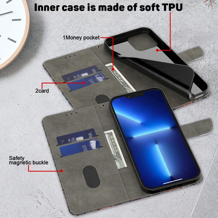 For Motorola Moto G24 Crystal 3D Shockproof Protective Leather Phone Case(Butterfly) - Motorola Cases by PMC TechLife | Online Shopping South Africa | PMC TechLife | Buy Now Pay Later Mobicred