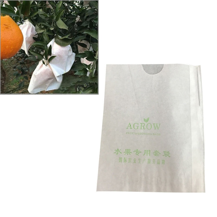 100pcs Fruit Protective Bag Waterproof Orange Packaging Bag Paper Bag, Specification:16x19cm - Plant Support & Care by PMC Jewellery | Online Shopping South Africa | PMC Jewellery