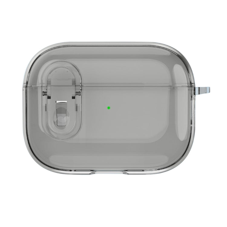 For AirPods Pro 2 Ice Crystals Shockproof Earphone Protective Case(Grey) - For AirPods Pro 2 by PMC Jewellery | Online Shopping South Africa | PMC Jewellery | Buy Now Pay Later Mobicred