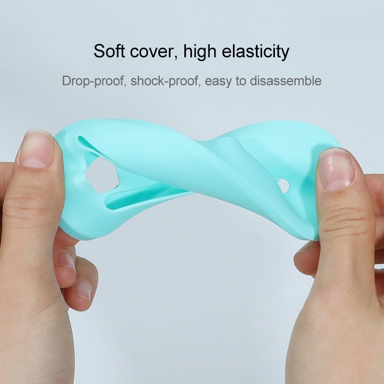 For Apple Magic Mouse 1 / 2 Mouse Silicone Protective Case(Gray Blue) - Protective Bags by PMC Jewellery | Online Shopping South Africa | PMC Jewellery | Buy Now Pay Later Mobicred