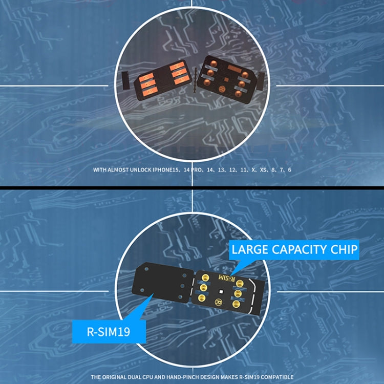 R-SIM 19 Turns Locked Phone Into Unlocked iOS17 System Universal 5G Unlocking Card - Unlock SIM Card by PMC TechLife | Online Shopping South Africa | PMC TechLife | Buy Now Pay Later Mobicred