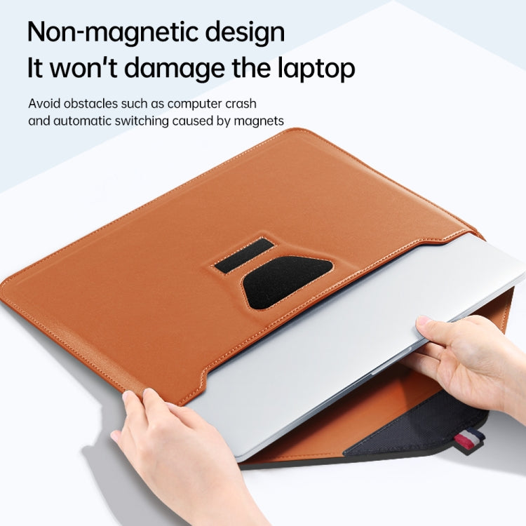 For 13/14 inch Envelope Holder Laptop Sleeve Bag(Pink) - 14.1 inch by PMC TechLife | Online Shopping South Africa | PMC TechLife | Buy Now Pay Later Mobicred