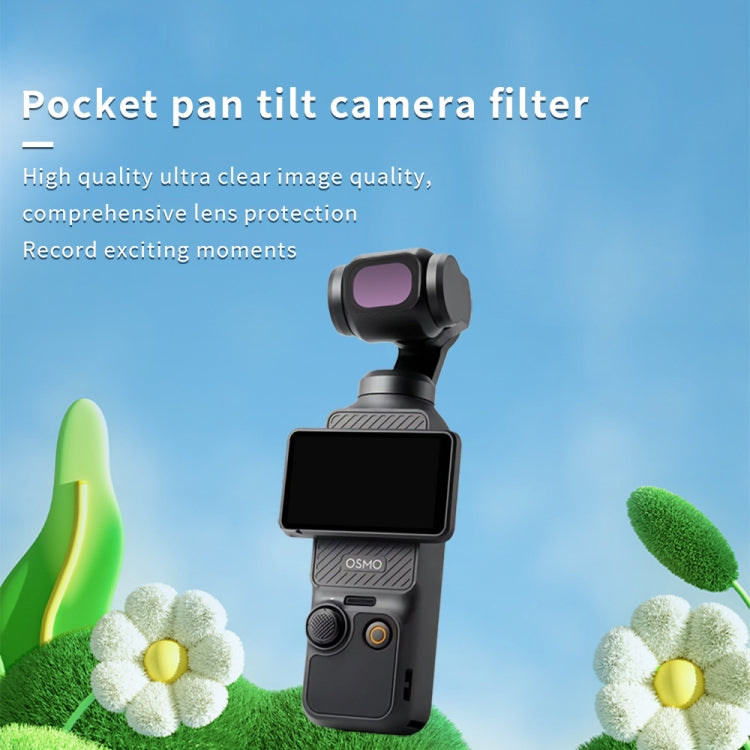 For DJI OSMO Pocket 3 JSR CB Series Camera Lens Filter, Filter:ND8 - Lens Accessories by JSR | Online Shopping South Africa | PMC Jewellery | Buy Now Pay Later Mobicred