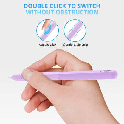 For Apple Pencil 2 / Pro DUX DUCIS Detachable Gradient Colorful Stylus Case(Gradient Purple) - Pencil Accessories by DUX DUCIS | Online Shopping South Africa | PMC Jewellery | Buy Now Pay Later Mobicred