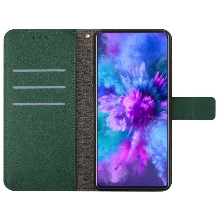 For Motorola Edge 5G 2024 Rhombic Grid Texture Leather Phone Case(Green) - free shipping - PMC Jewellery - Order now!