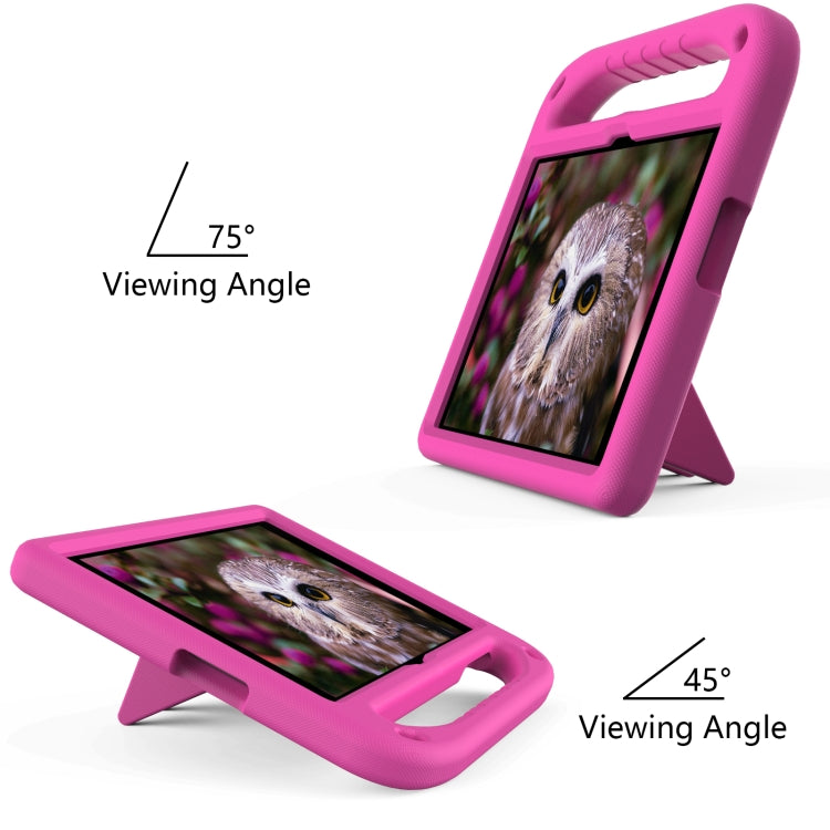 For Honor Pad X8 Handle Portable EVA Shockproof Tablet Case(Rose Red) - Honor by PMC TechLife | Online Shopping South Africa | PMC TechLife | Buy Now Pay Later Mobicred
