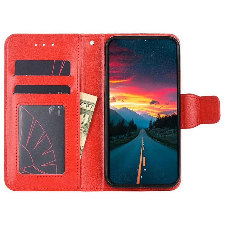 For Infinix Note 40 Pro 4G Crystal Texture Leather Phone Case(Red) - Infinix Cases by PMC TechLife | Online Shopping South Africa | PMC TechLife | Buy Now Pay Later Mobicred