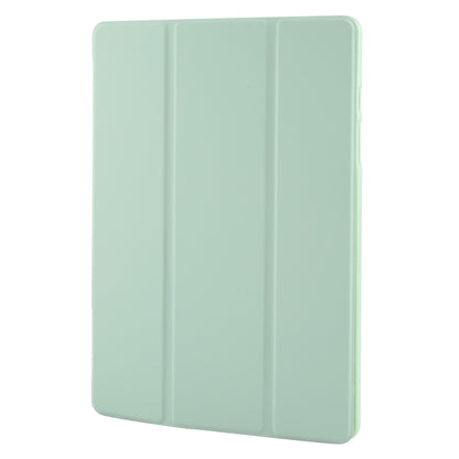 For Samsung Galaxy Tab A9+ Tri-fold Holder Flip Horizontal Flip TPU Leather Tablet Case(Green) - Galaxy Tab A9+ by PMC Jewellery | Online Shopping South Africa | PMC Jewellery