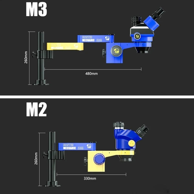 Mechanic 360 Rotation Swing Arm Universal Aluminum Alloy Microscope Bracket, Model:M3 - Microscope Magnifier Series by MECHANIC | Online Shopping South Africa | PMC Jewellery