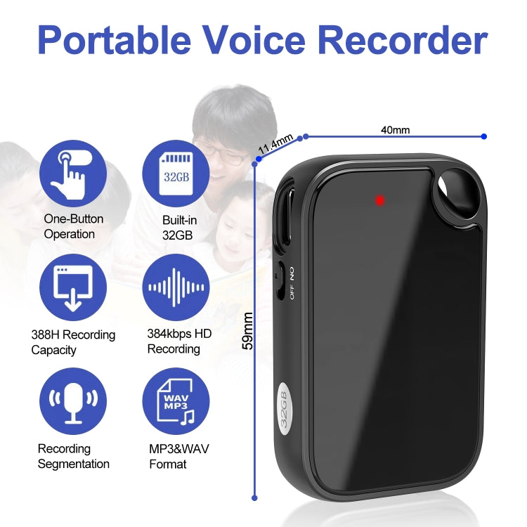 C18 Smart HD Voice Recorder with OTG Cable, Capacity:32GB - Recording Pen by PMC Jewellery | Online Shopping South Africa | PMC Jewellery | Buy Now Pay Later Mobicred