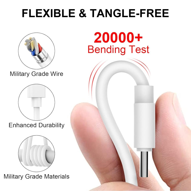 Type-C to Type-C PD 60W Fast Charging Data Cable, Length: 1m - USB-C & Type-C Cable by PMC TechLife | Online Shopping South Africa | PMC TechLife