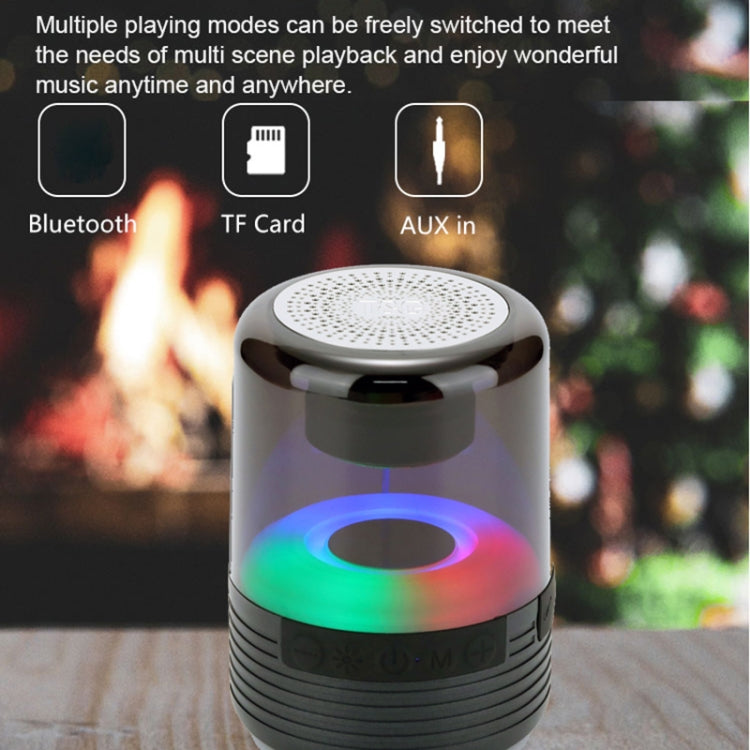 T&G TG369 Portable mini LED Wireless Bluetooth Speaker(Green) - Mini Speaker by T&G | Online Shopping South Africa | PMC Jewellery | Buy Now Pay Later Mobicred