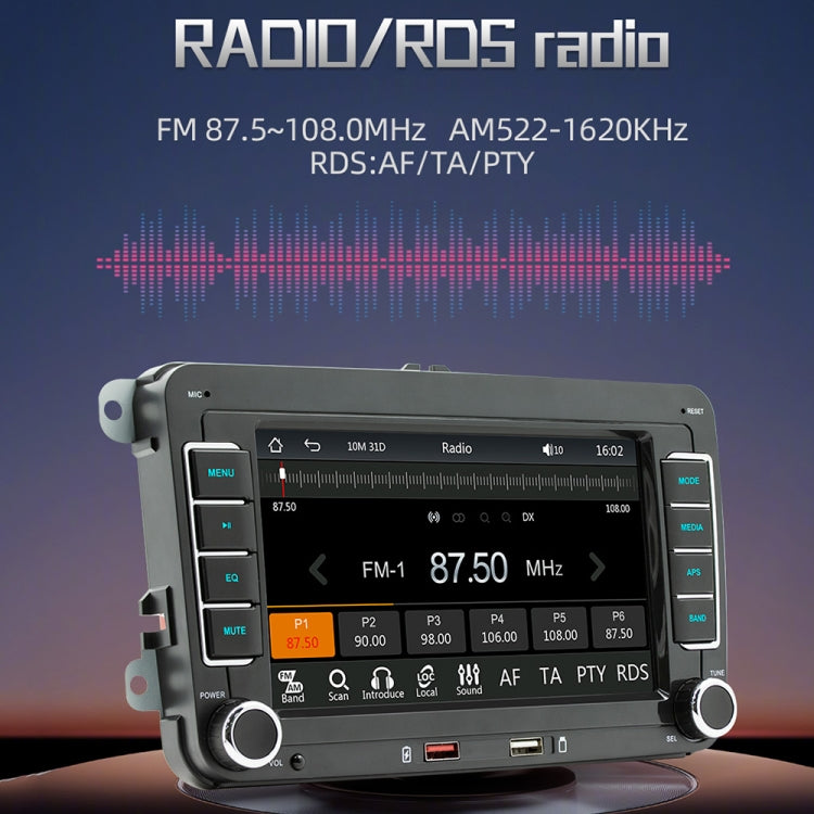 F9070 For Volkswagen 7 inch Portable Car MP5 Player Support CarPlay / Android Auto(Black) - Car MP3 & MP4 & MP5 by PMC TechLife | Online Shopping South Africa | PMC TechLife | Buy Now Pay Later Mobicred