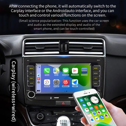 S9070 For Volkswagen 7 inch Portable Car MP5 Player Support CarPlay / Android Auto, Specification:1GB+32GB(Black) - Car MP3 & MP4 & MP5 by PMC Jewellery | Online Shopping South Africa | PMC Jewellery