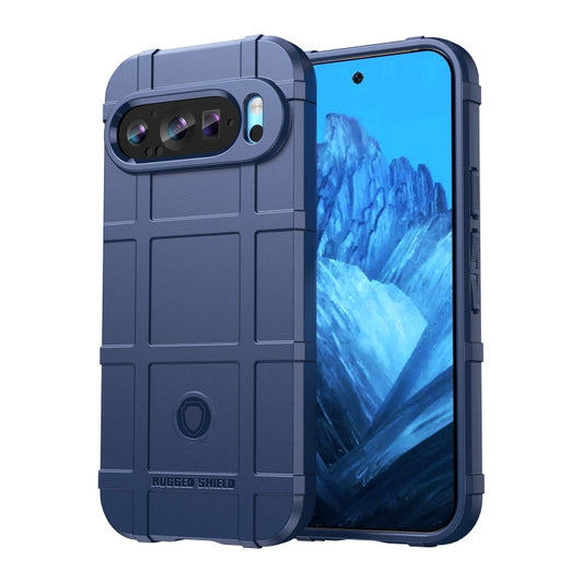 For Google Pixel 9 Full Coverage Shockproof TPU Phone Case(Blue) - Google Cases by PMC Jewellery | Online Shopping South Africa | PMC Jewellery | Buy Now Pay Later Mobicred