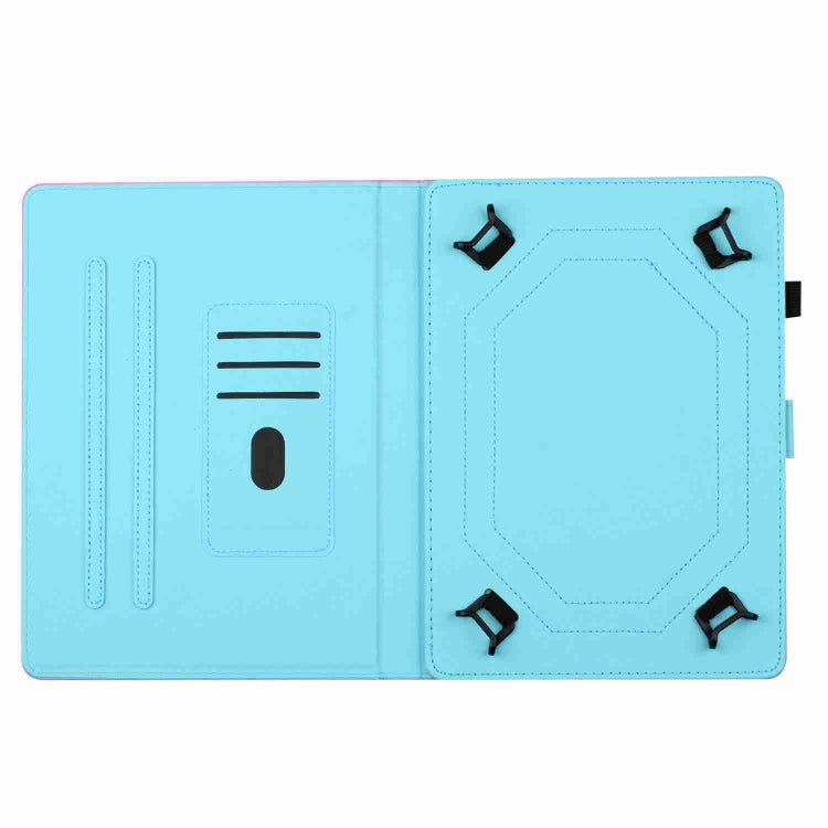 For 10 inch Universal Marble Pattern Stitching Leather Tablet Case(Gold Green) - 10 - 11 inch by PMC TechLife | Online Shopping South Africa | PMC TechLife | Buy Now Pay Later Mobicred