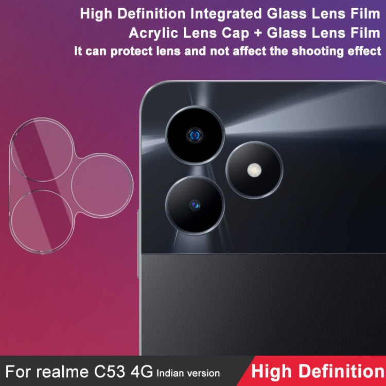 For Realme C53 4G India / C51 4G imak High Definition Integrated Glass Lens Film - Other by imak | Online Shopping South Africa | PMC Jewellery | Buy Now Pay Later Mobicred