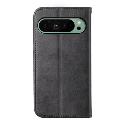 For Google Pixel 9 Cubic Grid Calf Texture Magnetic Leather Phone Case(Black) - Google Cases by PMC Jewellery | Online Shopping South Africa | PMC Jewellery | Buy Now Pay Later Mobicred