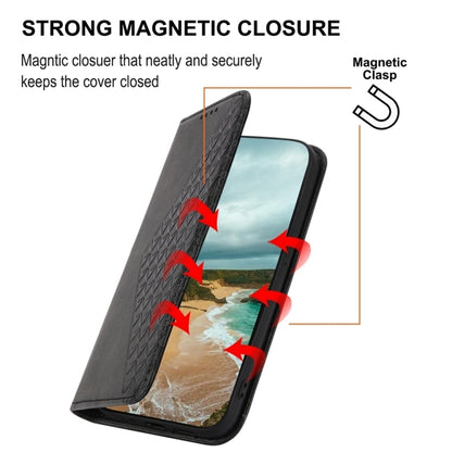 For Google Pixel 9 Cubic Grid Calf Texture Magnetic Leather Phone Case(Black) - Google Cases by PMC Jewellery | Online Shopping South Africa | PMC Jewellery | Buy Now Pay Later Mobicred