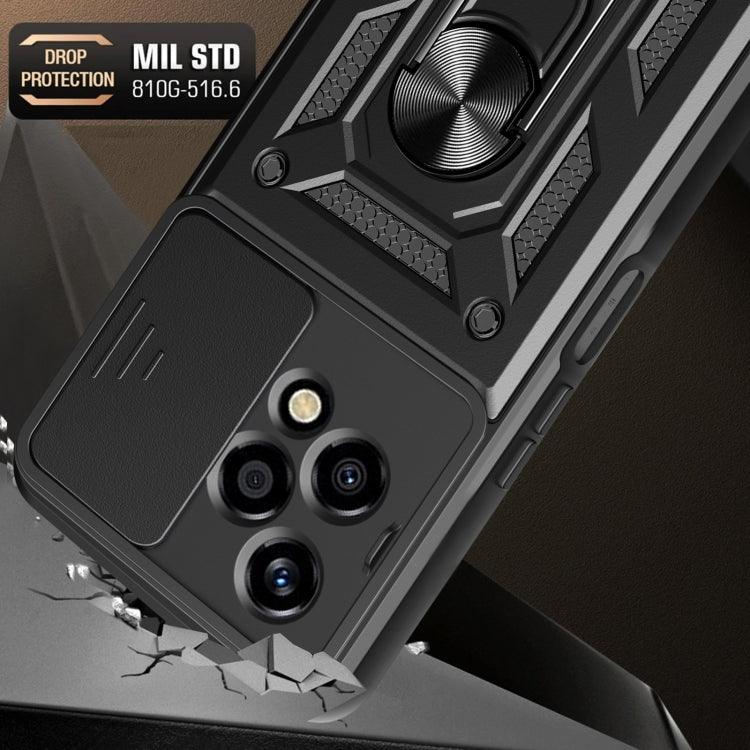 For Honor 200 Lite Global Sliding Camera Cover Design TPU+PC Phone Case(Gold) - free shipping - PMC TechLife - Order now!