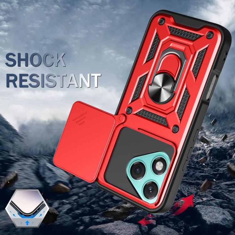 For Honor 400 Lite Global Sliding Camera Cover Design TPU+PC Phone Case(Rose Gold) - free shipping - PMC TechLife - Order now!