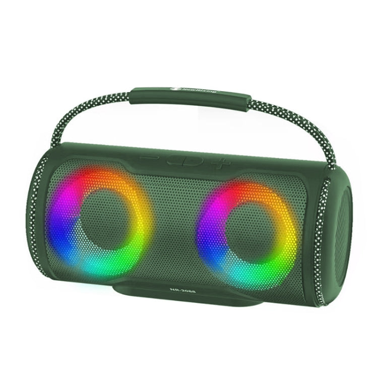 NewRixing NR2088 Wireless Portable TWS Bluetooth Speaker(Green) - Desktop Speaker by NewRixing | Online Shopping South Africa | PMC Jewellery | Buy Now Pay Later Mobicred