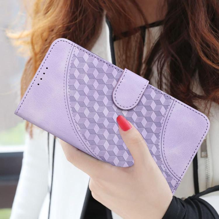 For iPhone 17 Air YX0060 Elephant Head Embossed Phone Leather Case with Lanyard(Light Purple) - free shipping - PMc TechLife - Order now!