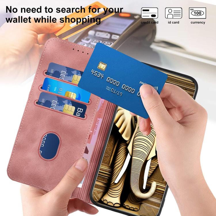 For iPhone 17 YX0060 Elephant Head Embossed Phone Leather Case with Lanyard(Pink) - free shipping - PMc TechLife - Order now!