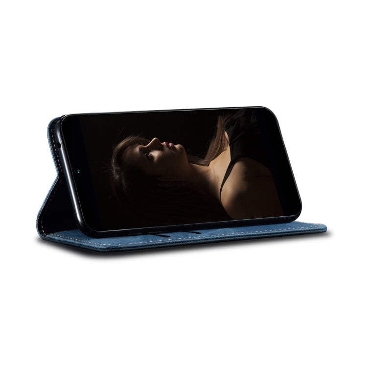 For Motorola Moto G04 / G24 Denim Texture Flip Leather Phone Case(Blue) - free shipping - PMC TechLife - Order now!