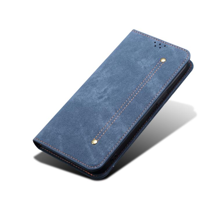 For Motorola Moto G86 5G Denim Texture Flip Leather Phone Case(Blue) - free shipping - PMC TechLife - Order now!