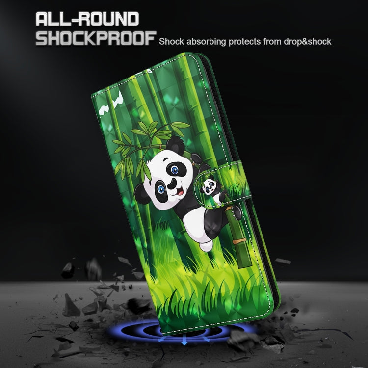 For Xiaomi Redmi Note 13 Pro 5G 3D Painting Pattern Flip Leather Phone Case(Bamboo Panda) - Note 13 Pro Cases by PMC Jewellery | Online Shopping South Africa | PMC Jewellery | Buy Now Pay Later Mobicred