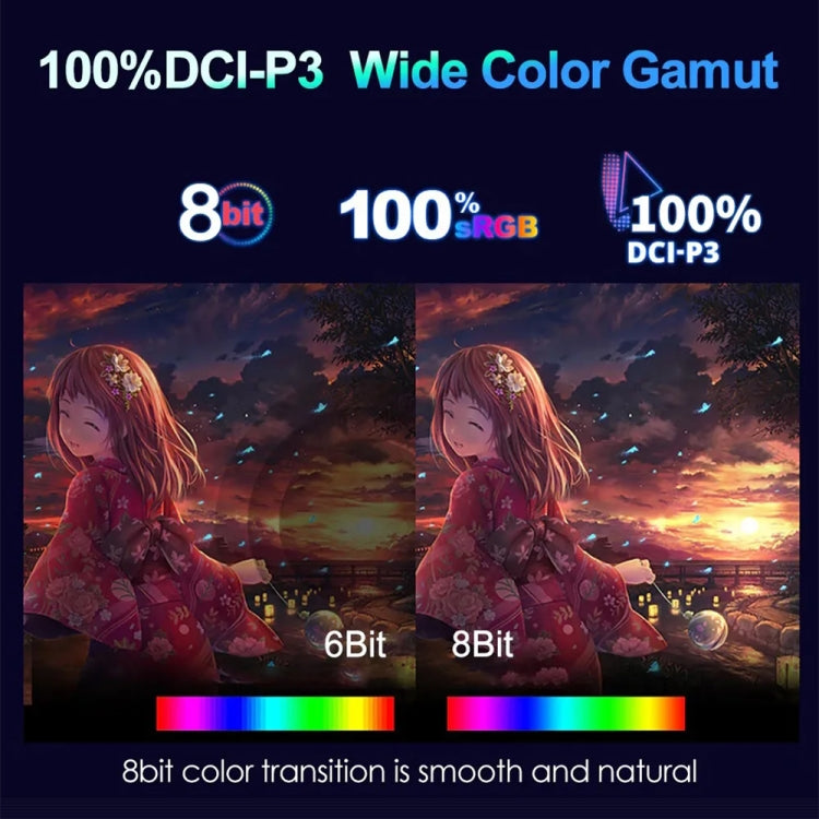 18 inch HDR 2560x1600P IPS Screen Portable Monitor(EU Plug) - LCD Monitors by PMc TechLife | Online Shopping South Africa | PMc TechLife | Buy Now Pay Later Mobicred