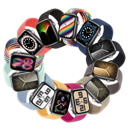 For Apple Watch Series 10 46mm DUX DUCIS Mixture Pro Series Magnetic Buckle Nylon Braid Watch Band(New Rainbow) - Watch Bands by DUX DUCIS | Online Shopping South Africa | PMC Jewellery | Buy Now Pay Later Mobicred