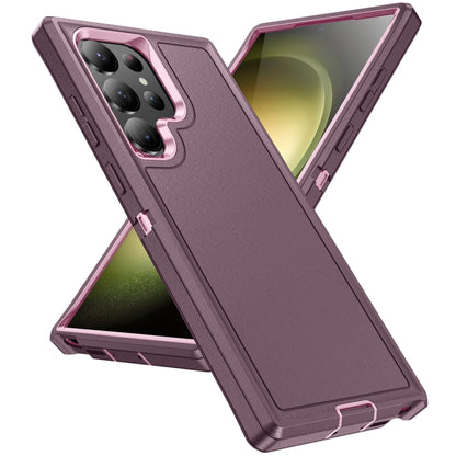 For Samsung Galaxy S24 Ultra 5G Life Waterproof Rugged Phone Case(Purple + Pink) - Galaxy S24 Ultra 5G Cases by PMC Jewellery | Online Shopping South Africa | PMC Jewellery