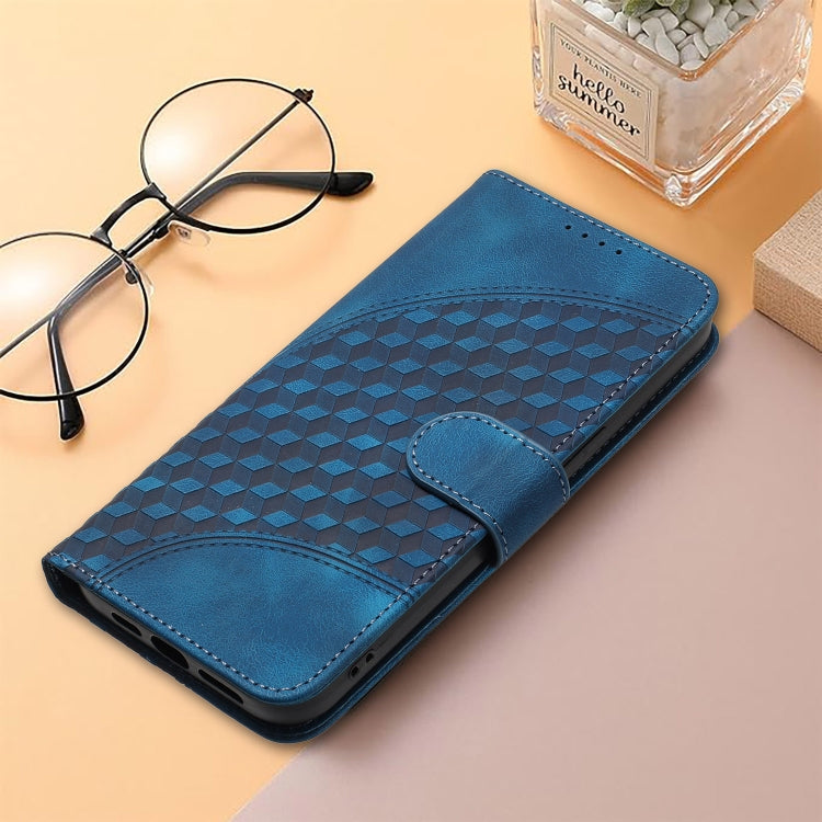 For Xiaomi Redmi K70 YX0060 Elephant Head Embossed Phone Leather Case with Lanyard(Royal Blue) - K70 Cases by PMC Jewellery | Online Shopping South Africa | PMC Jewellery | Buy Now Pay Later Mobicred