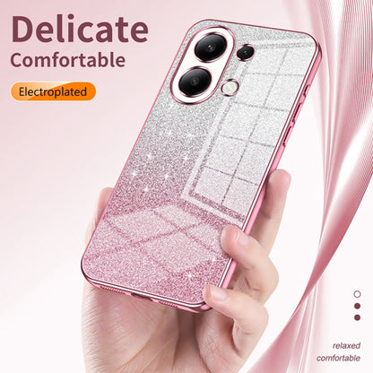 For Xiaomi Redmi Note 8 Pro Gradient Glitter Powder Electroplated Phone Case(Green) - Xiaomi Cases by PMC Jewellery | Online Shopping South Africa | PMC Jewellery | Buy Now Pay Later Mobicred