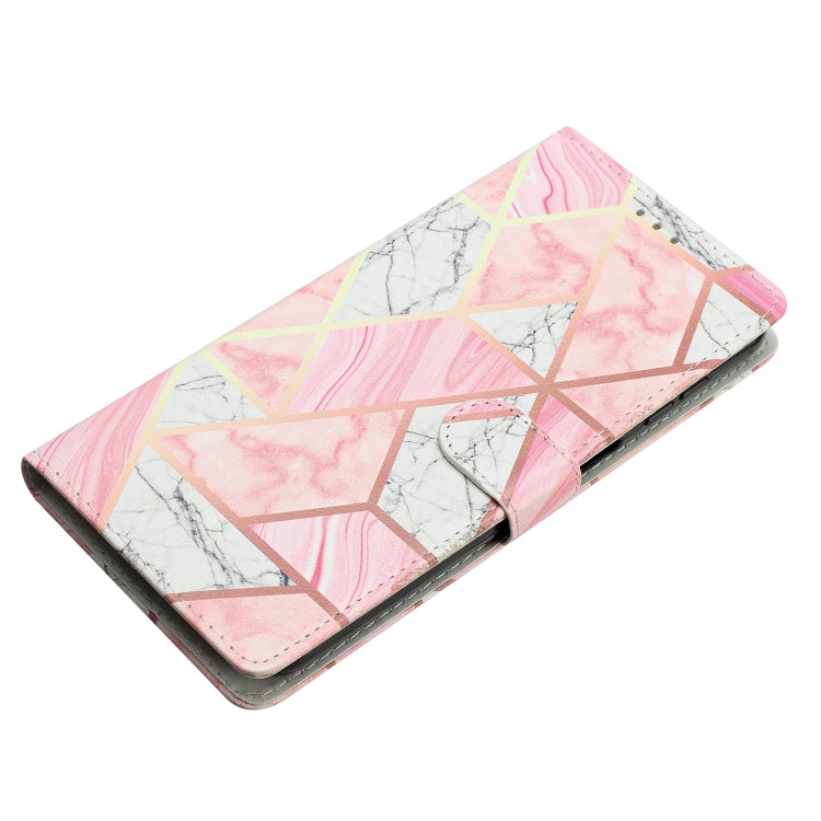 For Ulefone Note 14 Colored Drawing Leather Phone Case(Pink Marble) - Ulefone Cases by PMC Jewellery | Online Shopping South Africa | PMC Jewellery | Buy Now Pay Later Mobicred