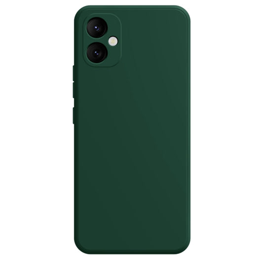 For Samsung Galaxy A05 Imitation Liquid Silicone Phone Case(Dark Green) - Galaxy Phone Cases by PMC Jewellery | Online Shopping South Africa | PMC Jewellery