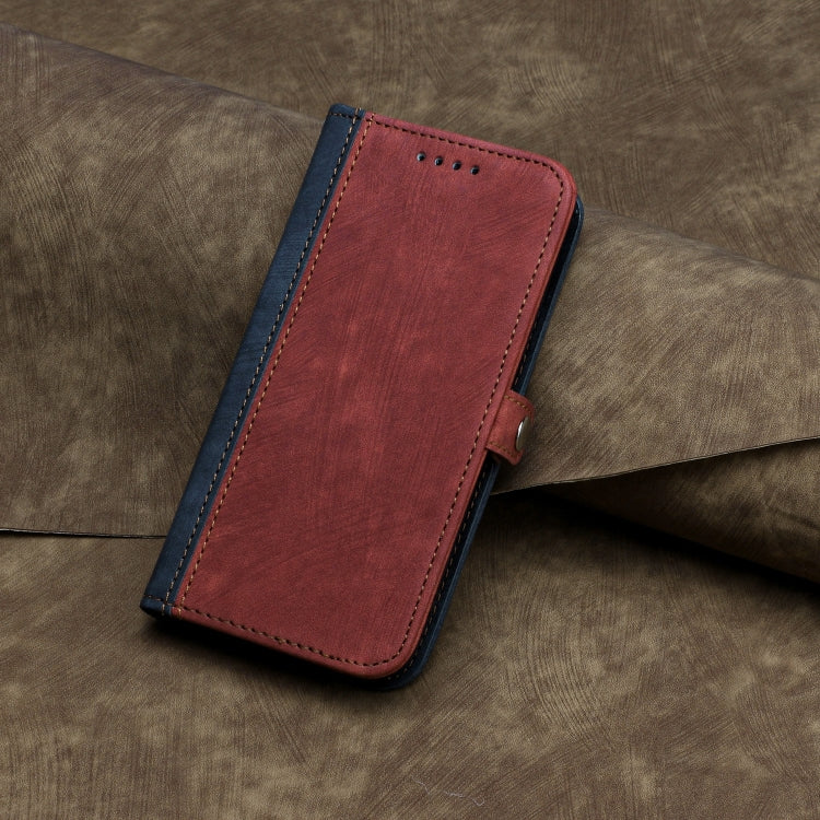 For Google Pixel 9 Pro Side Buckle Double Fold Hand Strap Leather Phone Case(Red) - free shipping - PMC TechLife - Order now!