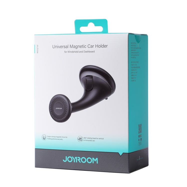 JOYROOM JR-ZS356 Magnetic Car Suction Cup Phone Holder(Black) - Car Holders by JOYROOM | Online Shopping South Africa | PMC Jewellery | Buy Now Pay Later Mobicred