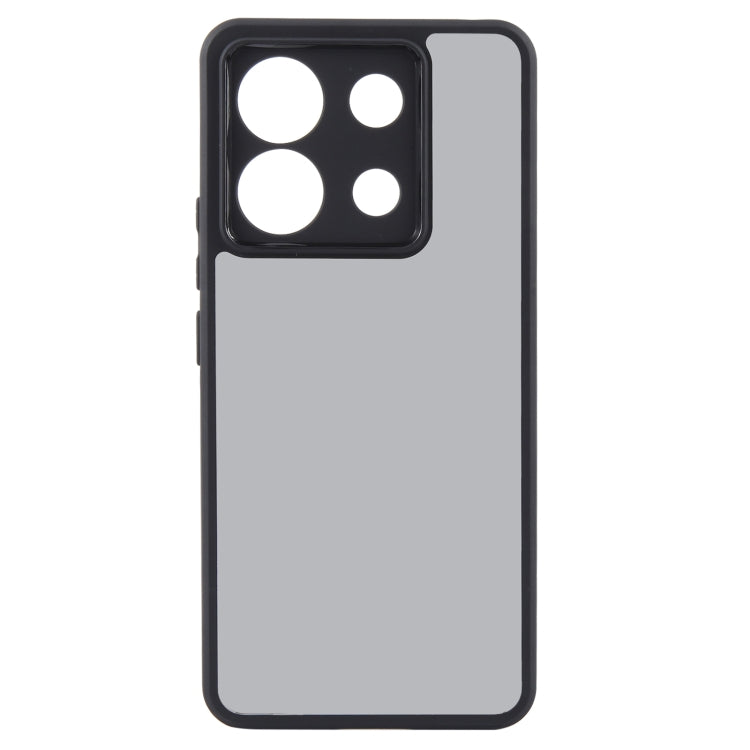For Xiaomi Redmi Note 13 Pro Fine Pore Matte Black TPU + PC Phone Case - Note 13 Pro Cases by PMC TechLife | Online Shopping South Africa | PMC TechLife