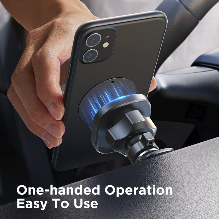 JOYROOM JR-ZS400 Car Air Outlet Magnetic Phone Holder(Black) - Car Holders by JOYROOM | Online Shopping South Africa | PMC Jewellery | Buy Now Pay Later Mobicred