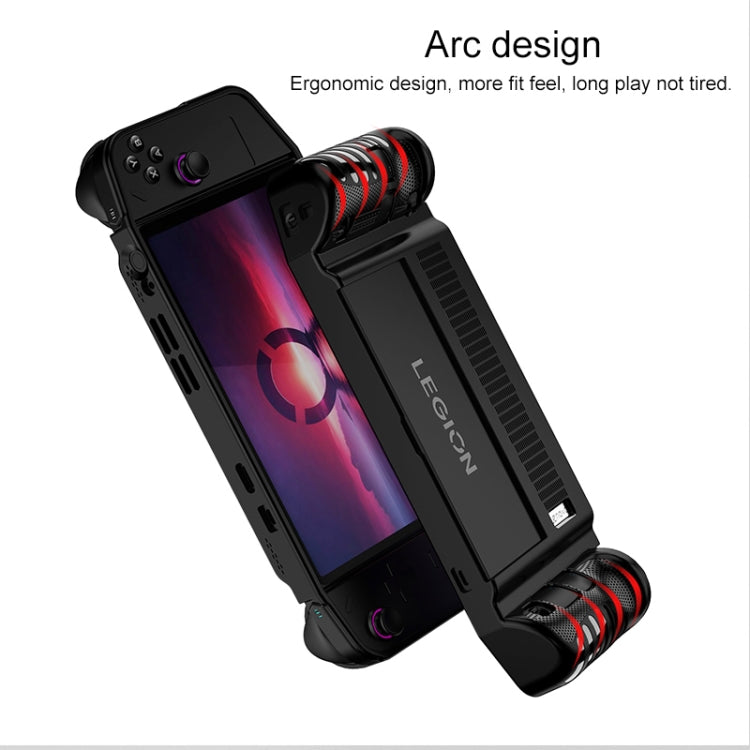 For Lenovo Legion Go  TPU Game Console Protective Case(Black) - Accessories by PMC TechLife | Online Shopping South Africa | PMC TechLife